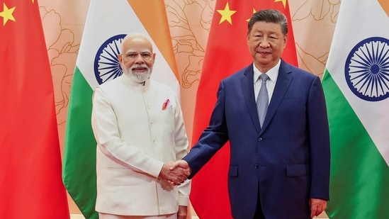 India's Prime Minister Narendra Modi and China President Xi Jinping. (AP)
