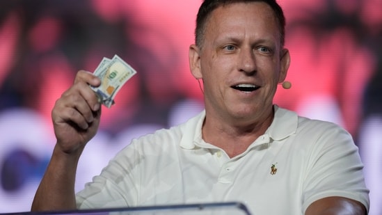 According to emails in the Epstein files, Jeffrey Epstein was persistent in courting Peter Thiel (in photo) and keen to meet with him as regularly as possible. (AP)