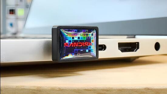 SanDisk is selling this diminutive drive in five storage capacities — 64GB, 128GB, 256GB, 512GB and 1TB. (Official photo)