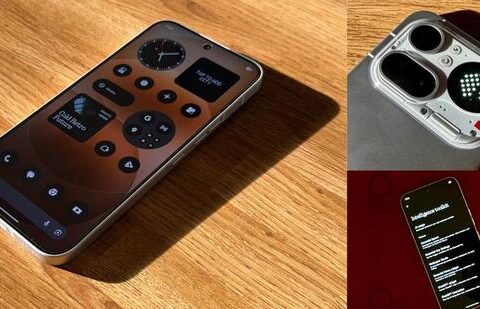 The aluminium unibody, which Nothing says is aircraft-grade, looks good and feels equally as good to hold. (Vishal Mathur | HT Photo)