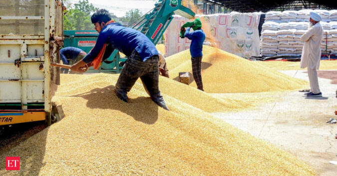Govt’s wheat procurement to drop 69% due to delayed arrivals ET logo