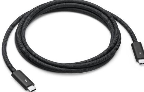 Apple Thunderbolt 4 cable. (Official image.)