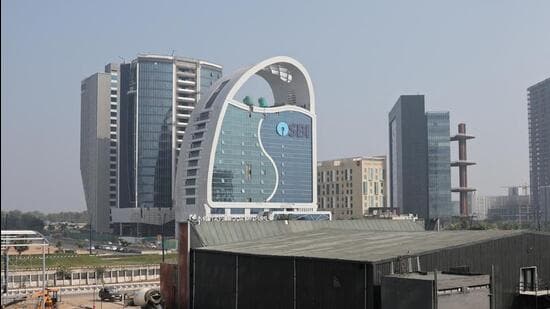 FILE PHOTO: A general view of office buildings at the Gujarat International Finance Tec-City (GIFT) at Gandhinagar, India, December 8, 2023 (REUTERS)