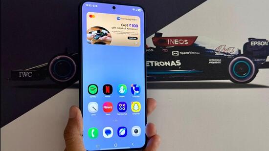 Samsung Galaxy A57 earns its flagship aspirations, but needs a distilled memo| Business News It is good to see Samsung putting forward the efforts of their in-house Exynos chip development. (Vishal Mathur | HT Photo)