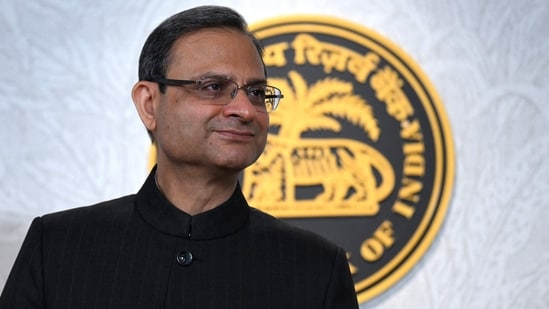 Status quo on repo rate likely as Iran war weighs on rupee, India’s GDP growth| Business News Investors will focus on RBI Governor Sanjay Malhotra’s 10 am speech for cues on the monetary policy path and the central bank's stance on the rupee. (AFP)
