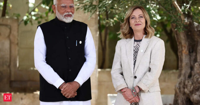 Italy and India set to upgrade ties during PM Modi’s visit to Rome ET logo