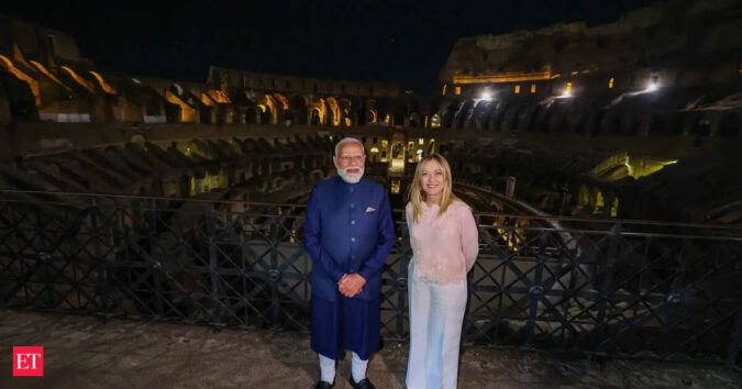 ‘India, Italy signed critical MoUs in various sectors,’ says MEA Secy (West) ET logo