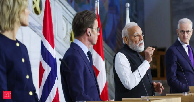 india: India-Nordic Summit signals New Delhi’s emergence as ‘co-author of global governance’: Analysis ET logo