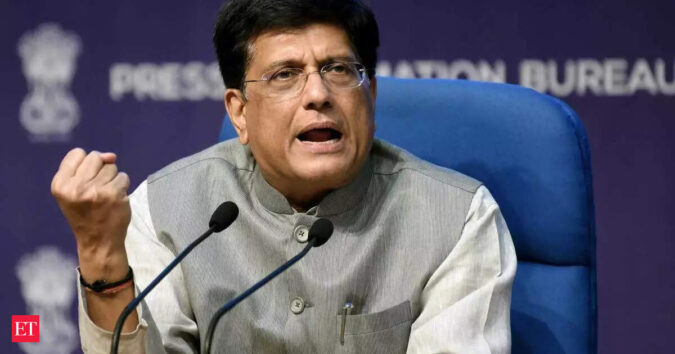 Piyush Goyal to visit Canada with 150 business leaders to boost trade ties ET logo