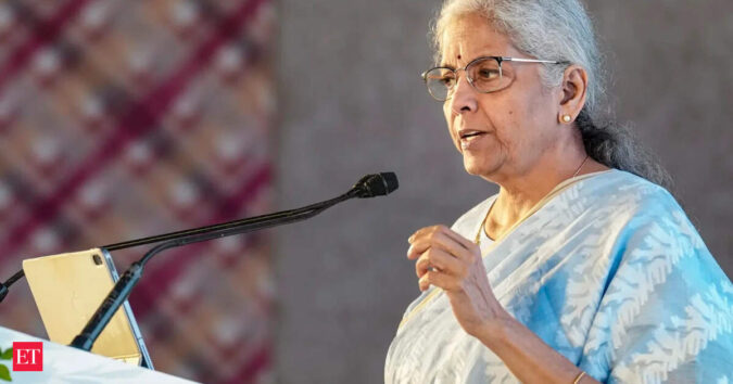 FM asks lenders to go beyond standard loans, design credit repayments around biz cycles ET logo