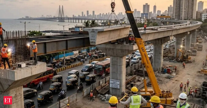 India’s $360 billion infra investments slash logistics cost to 10-10.7% in FY26: CII-Knight Frank ET logo