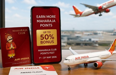 Bonus maharaja points can make your summer travel more rewarding