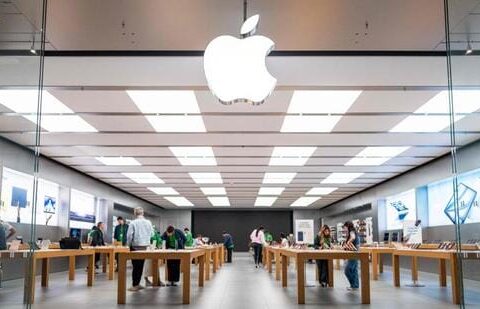 Apple Inc. reported second quarter 2026 revenue of $111.2 billion, marking a 17% increase year-on-year. (Getty Images via AFP)