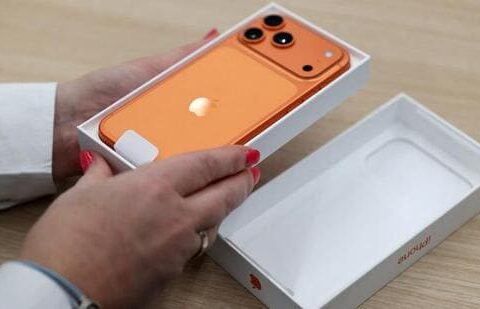 The Apple iPhone 17 Pro Max smartphone. (Reuters)