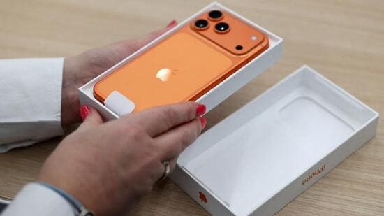 The Apple iPhone 17 Pro Max smartphone. (Reuters)