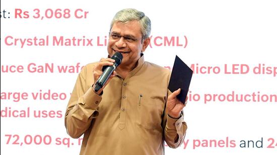 Union minister Ashwini Vaishnaw at a Cabinet briefing in New Delhi on Tuesday. (ANI)
