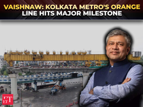 Ashwini Vaishnaw announces breakthrough in Kolkata Metro's Orange Line; says TMC stalled for years - The Economic Times Video