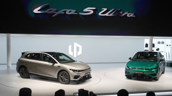 A Western Auto Giant Found a Lifeline: Working With a Chinese Upstart Attendees look at the Leapmotor new Lafa 5 Ultra models on stage after being unveiled by Leapmotor President Cao Li at the Auto China 2026, in Beijing, Friday, April 24, 2026. (AP)