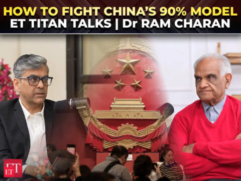 et titan talks: China’s 90% Supremacy Model: The chokehold and the way out | ET Titan Talks with Dr Ram Charan - The Economic Times Video