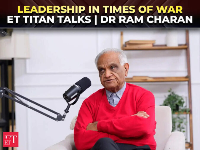 ram charan et titan talks: ET Titan Talks | Dr Ram Charan | How to Build a CEO War Room for 2026 - The Economic Times Video