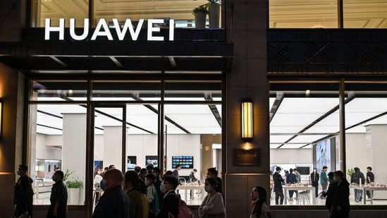 Huawei Says It Has Workaround to Match Leading Chips A Huawei store in Shanghai.