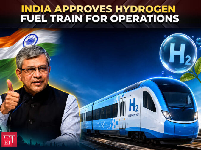 India approves first hydrogen-powered train operations on Jind-Sonipat line in Haryana – The Economic Times Video India approves first hydrogen-powered train operations on Jind-Sonipat line in Haryana - The Economic Times Video