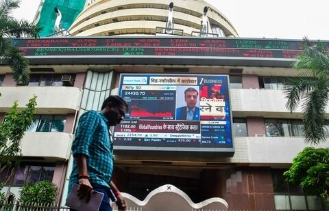 The BSE Sensex opened at 74,989.84, gaining 380.86 points or 0.51 per cent in early trade. (PTI)