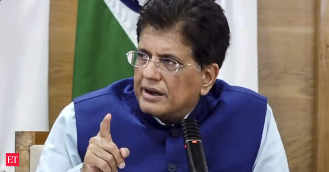 BHAVYA scheme to help attract huge investments, create jobs: Piyush Goyal ET logo