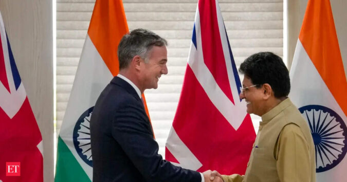 India, UK working to resolve issues for trade pact implementation ET logo