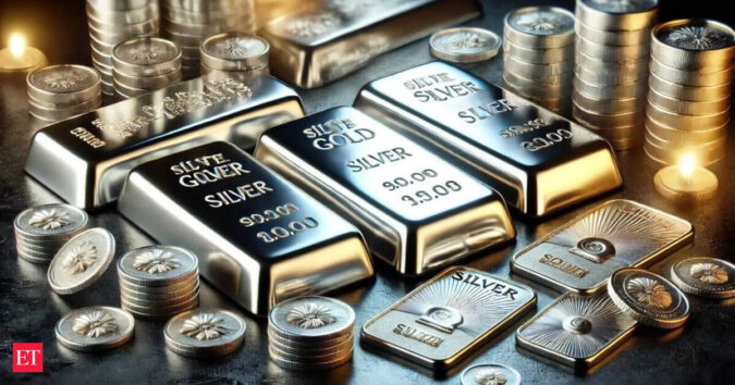 India takes the shine off silver as imports plunge 82% in May after duty hike ET logo