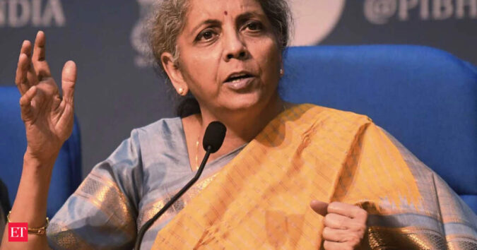 Seven-fold rise in funds under externally aided projects in northeast under Modi government: Nirmala Sitharaman ET logo