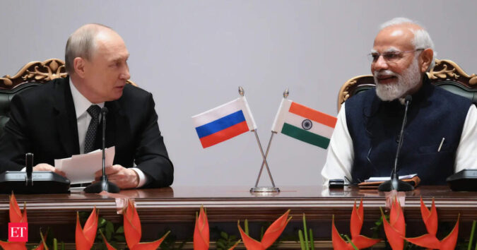 Russia and India working on increasing bilateral trade volumes: Kremlin spokesman ET logo