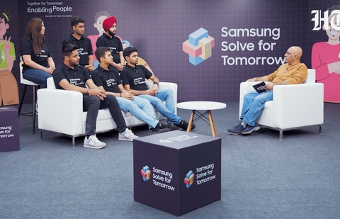 Senior tech journalist Leslie D'Monte speaks to select winners of Samsung Solve for Tomorrow 2025
