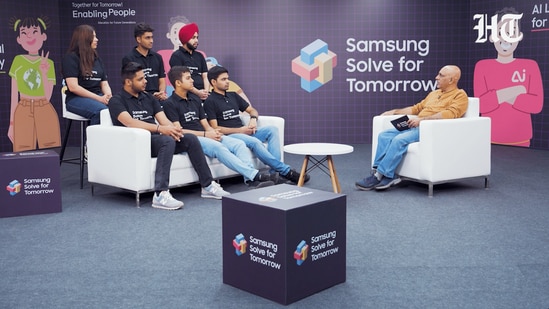 Senior tech journalist Leslie D'Monte speaks to select winners of Samsung Solve for Tomorrow 2025