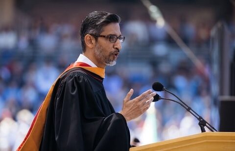 Sundar Pichai’s address, Amazon’s influence, and Meta being Meta Commencement_N6A_Stanford