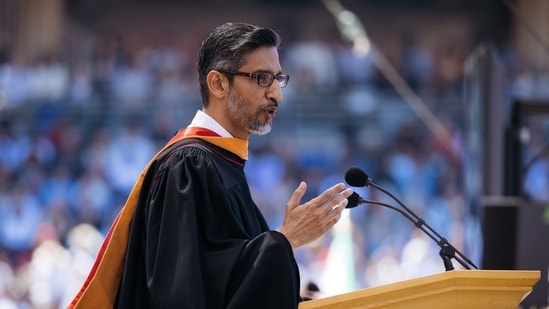 Sundar Pichai’s address, Amazon’s influence, and Meta being Meta Commencement_N6A_Stanford