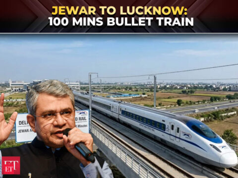 Delhi-Varanasi Bullet Train gets push in Jewar: Vaishnaw details proposed 813-km corridor - The Economic Times Video
