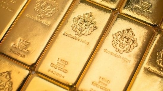 Gold had closed at  ₹1,60,400 per 10 grams in the previous trading session on Monday. (Representational image)