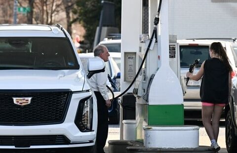 The average U.S. gasoline price stood at $3.928 per gallon on Wednesday, down from $4.515 a month ago.