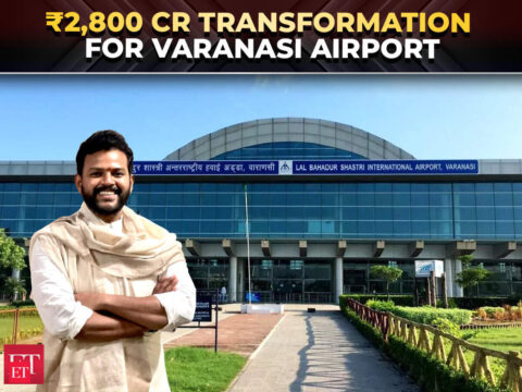 Naidu announces ₹2,800 cr Varanasi Airport expansion plan at first 'Hub-Spoke Flight' launch - The Economic Times Video