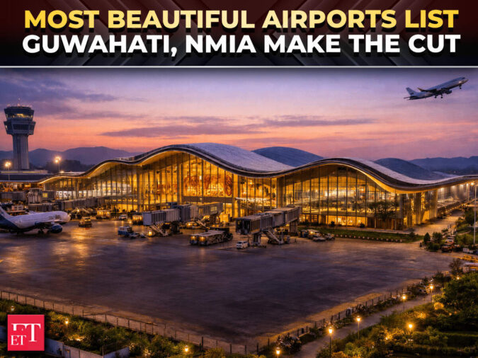 Navi Mumbai, Guwahati airports feature in Prix Versailles World’s Most Beautiful Airports List 2026 – The Economic Times Video Navi Mumbai, Guwahati airports feature in Prix Versailles World’s Most Beautiful Airports List 2026 - The Economic Times Video