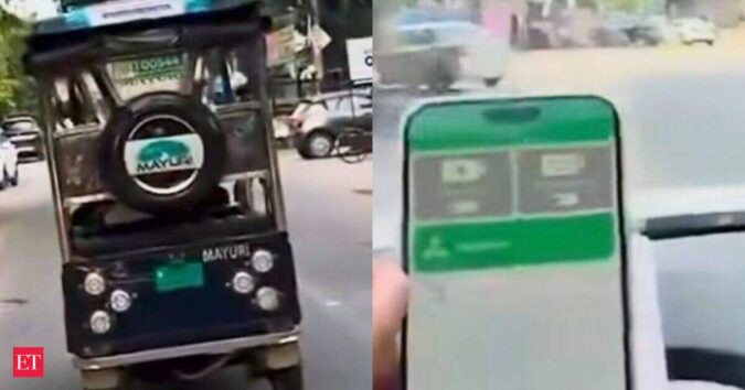 Govt lens on e-rickshaw remote shutdown issue; two apps including BAT-BMS removed from app stores ET logo