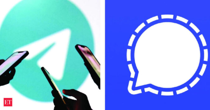 India issues notice to Telegram, Signal on concerns over usernames, source says ET logo