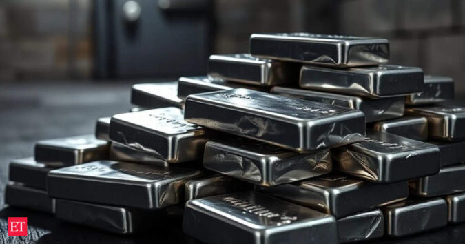 India silver import curbs create shortages, push premiums to six-month high ET logo