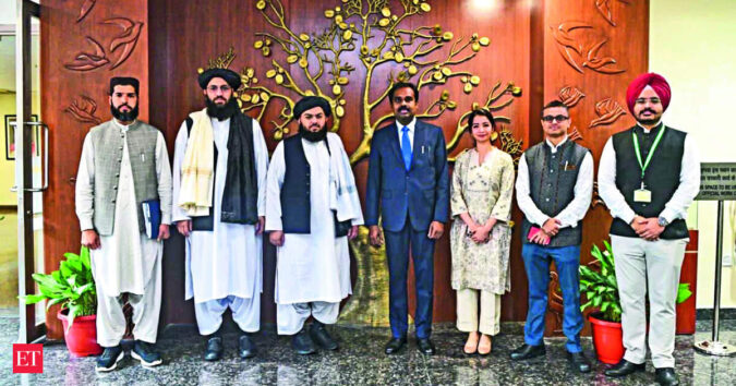 India, Afghanistan discuss trade, agri & connectivity ET logo