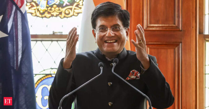 Piyush Goyal hails India-UK Comprehensive Economic and Trade Agreement coming into force today ET logo