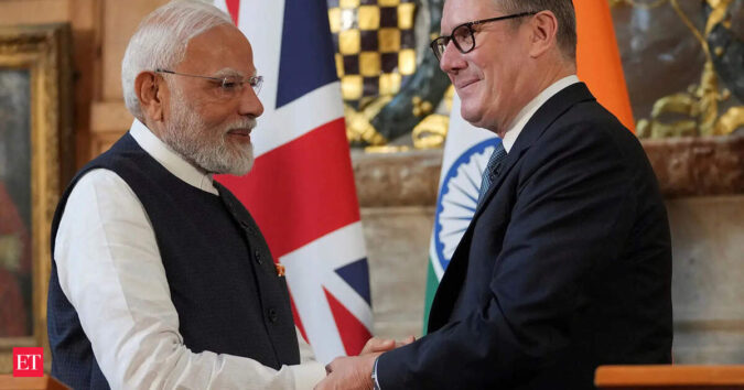 India-UK trade pact comes into force, gold standard of FTA for both ET logo