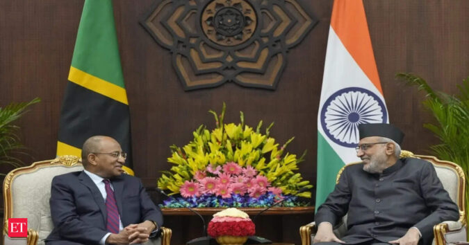 Vice President CP Radhakrishnan, Zanzibar President Hussein Ali Mwinyi hold “wide-ranging, productive discussions” in bilateral meeting ET logo