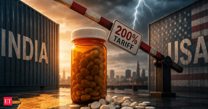200% Trump tariff shock? India’s cheap pills may still beat US rivals ET logo