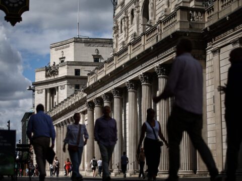US core inflation eased to 3.3% in June, but it remains above the Fed's target, keeping a September rate hike firmly in focus for investors.  (Photo by Henry NICHOLLS / AFP) (AFP)